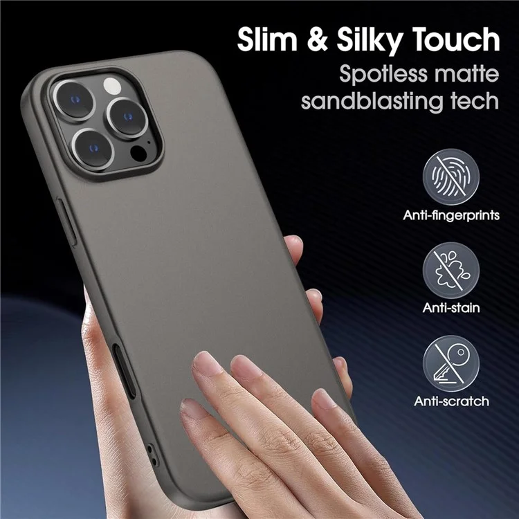 Для Iphone 16 Матового TPU Chase Phone Case + Themed Glass Lins Film + 2,5d Arc Ercher Protector