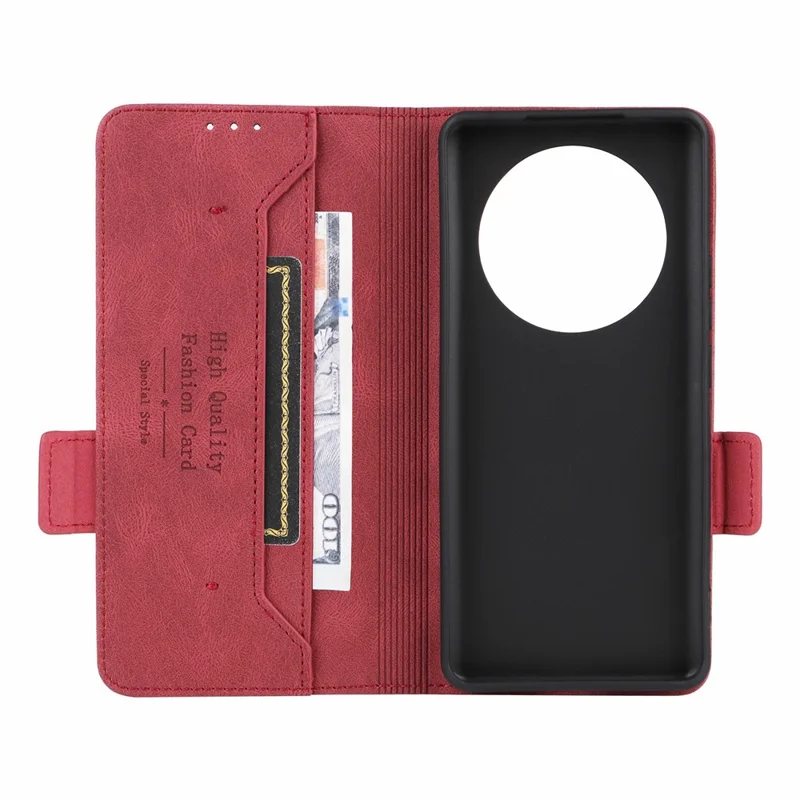 Для Realme 13 Pro 5g / 13 Pro+ 5g Case Cemine Wallet Flip Phone Cope с Аппаратным Декором - Роза