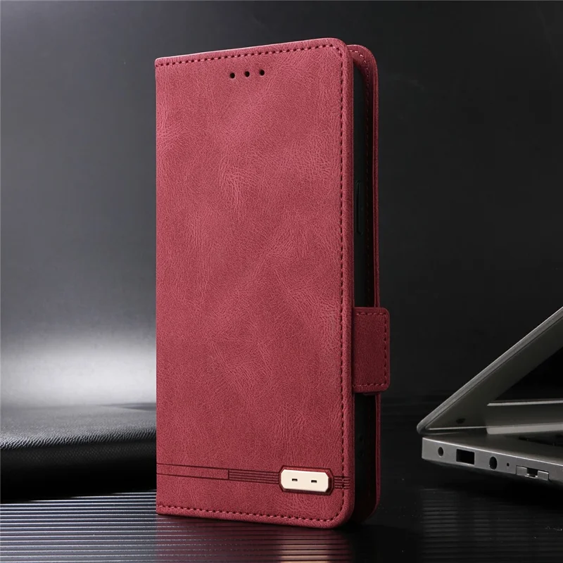 Для Realme 13 Pro 5g / 13 Pro+ 5g Case Cemine Wallet Flip Phone Cope с Аппаратным Декором - Роза