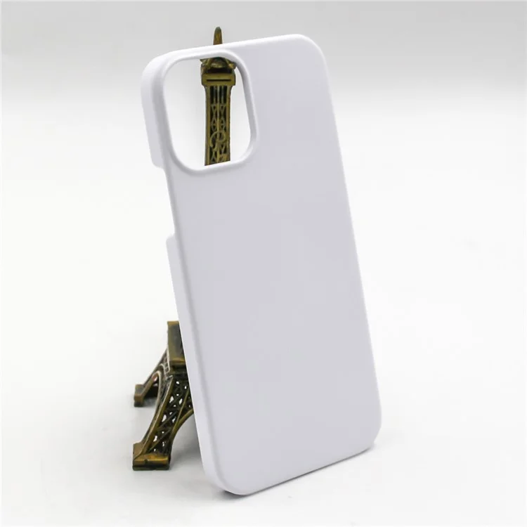 For iPhone 12 Sublimation Case Hard PC Blank Heat Press DIY Customize Phone Cover