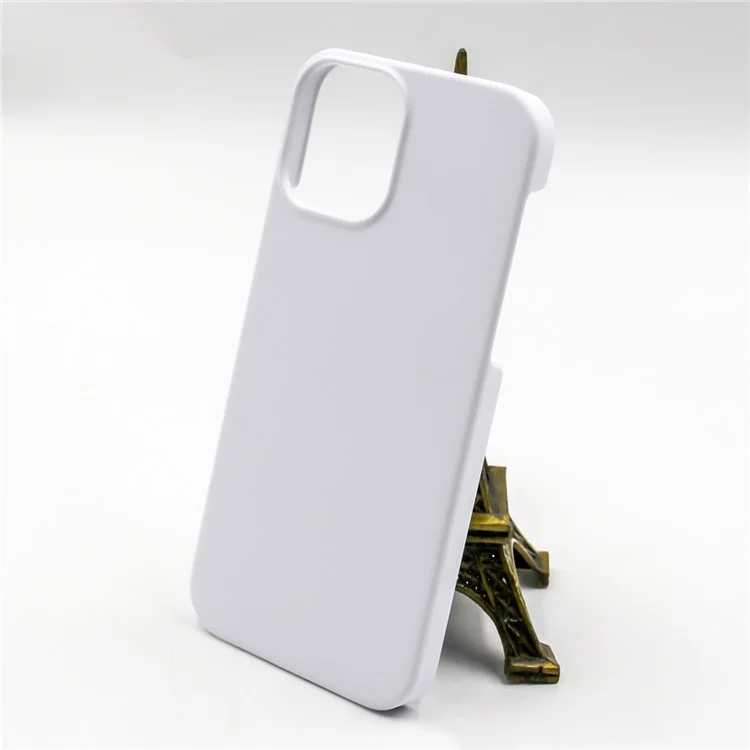 For iPhone 12 Sublimation Case Hard PC Blank Heat Press DIY Customize Phone Cover