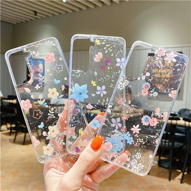 Для Samsung Galaxy S23+ Case Floral Patter - D02