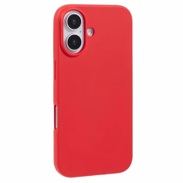 MERCURY GOOSPERY SERIE SOFT FEELING per iPhone 16 Plus Case Finitura Opaca TPU Custodia per telefono - Rosso