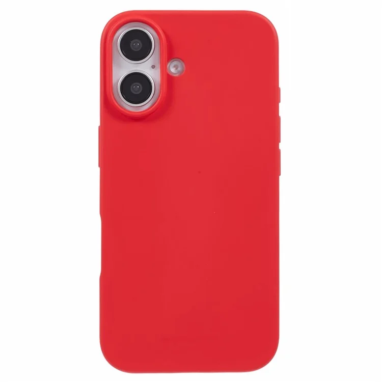 MERCURY GOOSPERY SERIE SOFT FEELING per iPhone 16 Plus Case Finitura Opaca TPU Custodia per telefono - Rosso