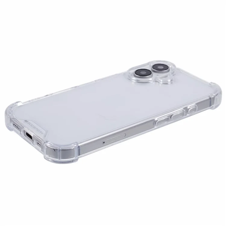 MERCURY GOOSPERY For iPhone 16 Plus Case Reinforced Corners TPU+Acrylic Clear Phone Cover
