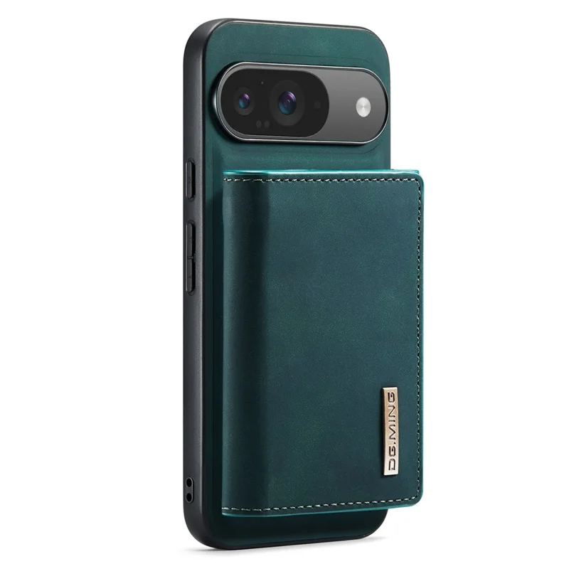 Dg. Serie Ming M1 Per Google Pixel 9 / Pixel 9 Pro Case Cholde Coperchio PU PU PU Coveret - Verde