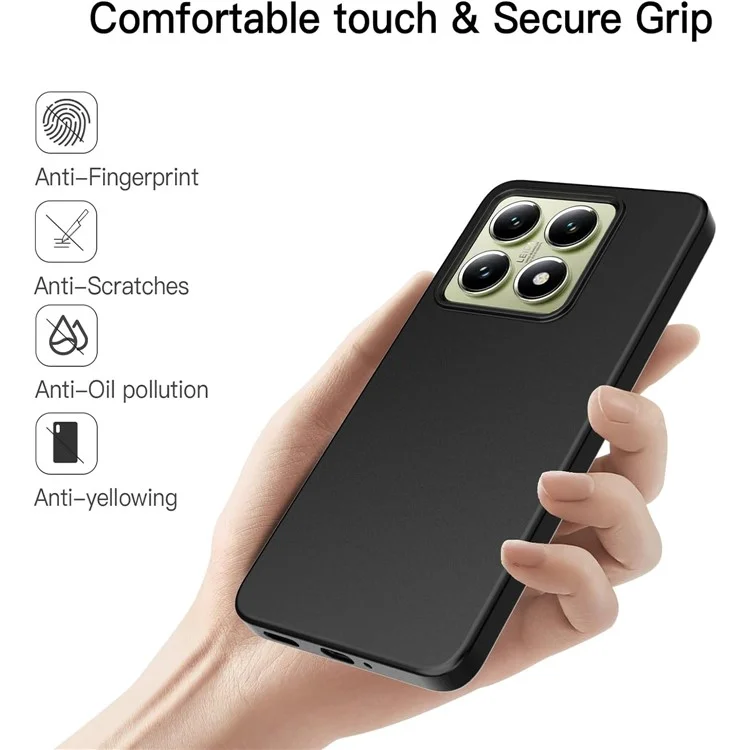For Xiaomi 14T Case Anti-Drop Soft TPU Matte Phone Cover