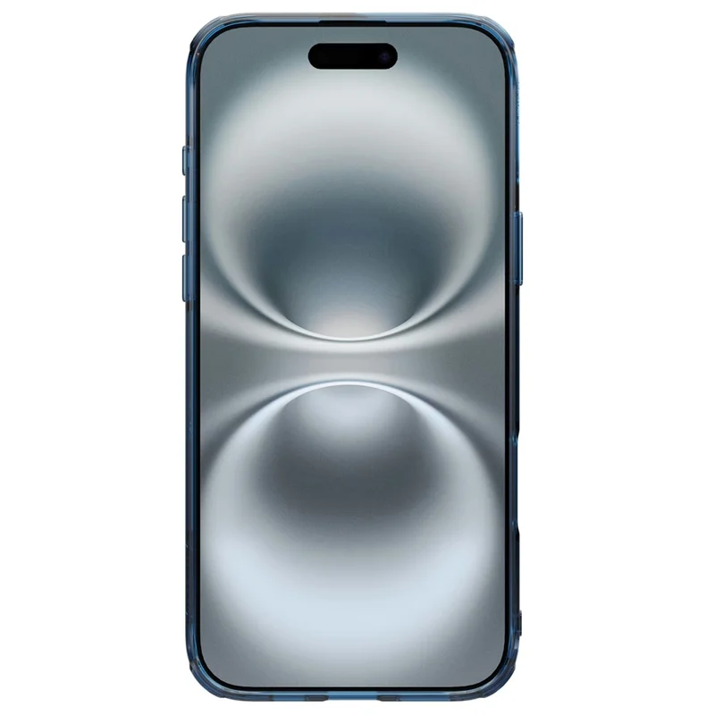 NILLKIN Nature Pro Series for iPhone 16 Case Compatible with MagSafe TPU + PC Ultra Clear Phone Case - Blue
