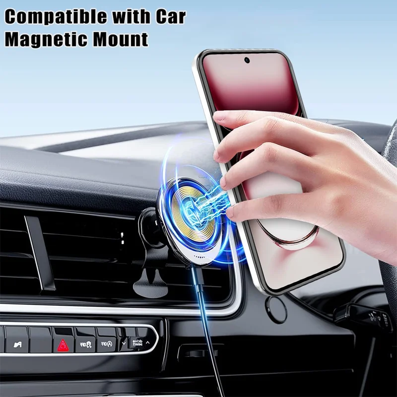 For Oppo Reno12 Pro 5G (Global) Case Kickstand PC+TPU Magnetic Phone Cover - Green