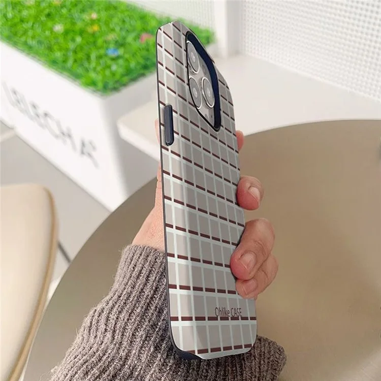 Для Iphone 14 Pro Max Case Pattern Tpu+pc Matte Finish Phone Cople
