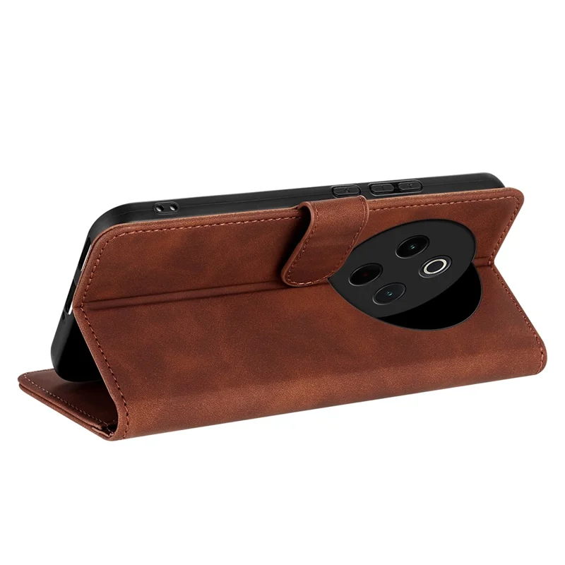 Azns For Vivo Y300 Pro 5g Case pu - Коричневый