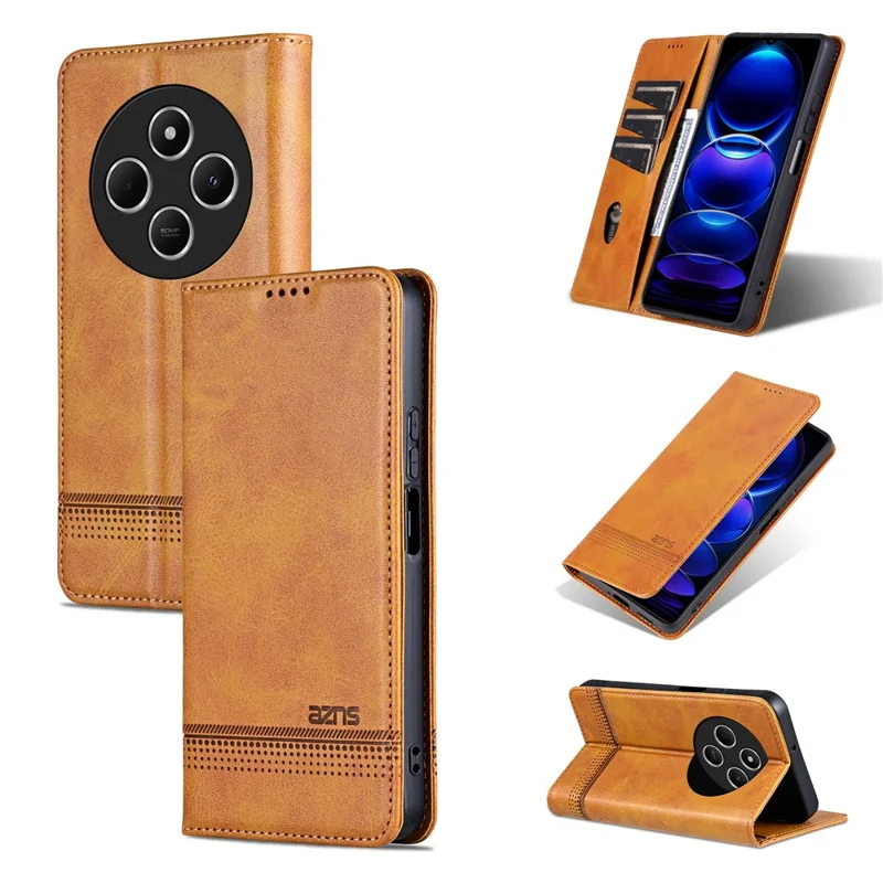 Azns Für Xiaomi Redmi 14r 5G / Redmi 14c 4g / Poco C75 4G Karton - Braun