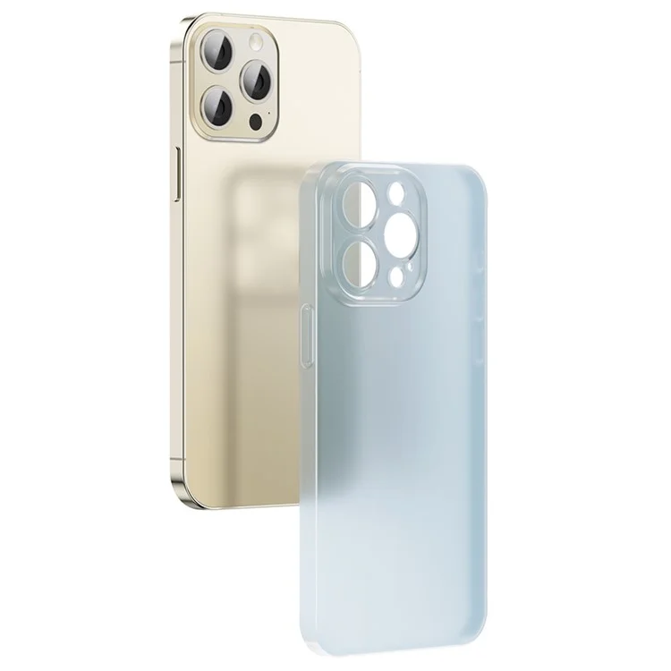 Toocki Para Iphone 14 Pro Case Ultra Fin Matte PC Cubierta de Teléfono - Azul