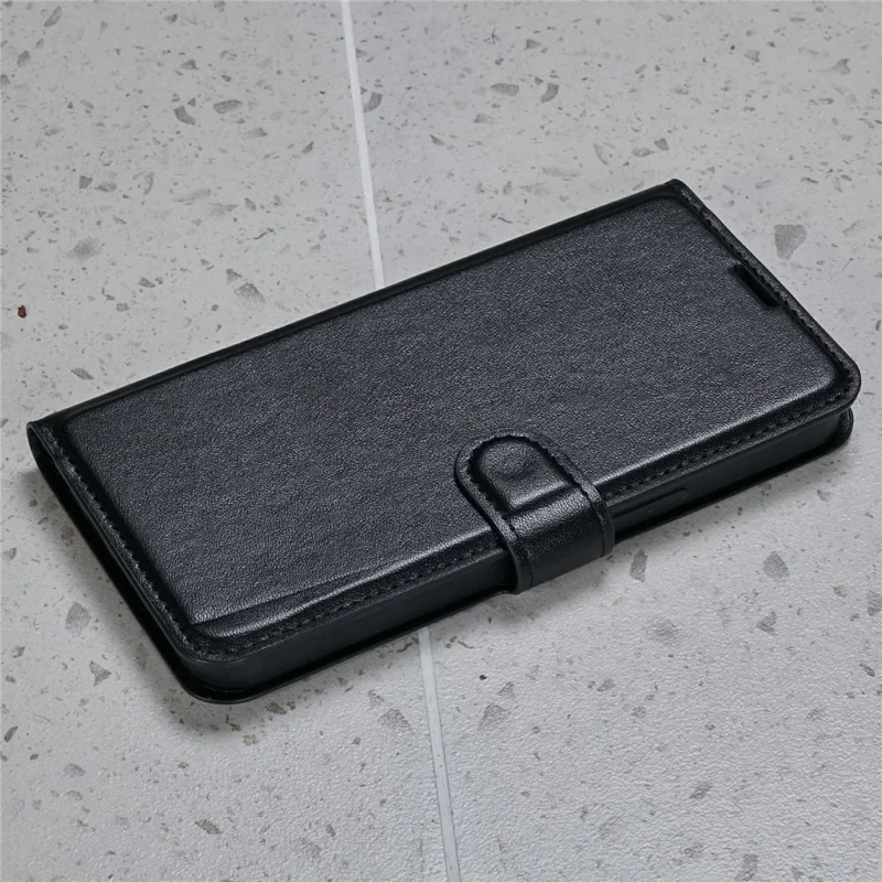 Bulk Purchasing For iPhone 15 Pro Max Case Eco-Friendly Bamboo Fiber Leather Wallet Phone Cover, Black (MOQ: 50Pcs)