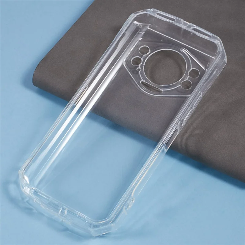 For Doogee S118 / S Cyber Case Soft TPU Drop Protection Phone Cover - Transparent