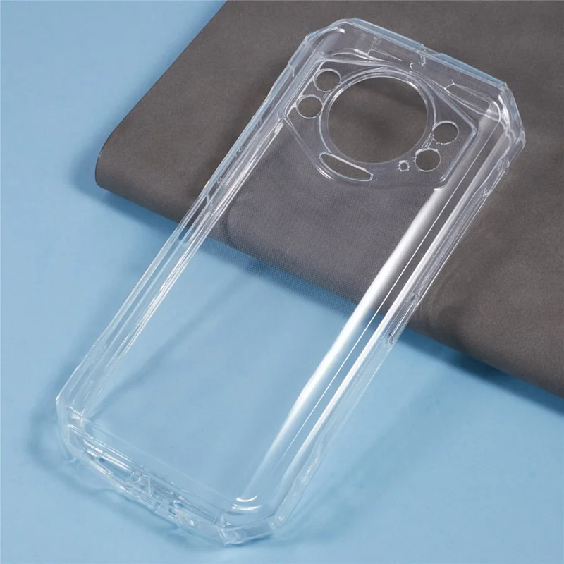 For Doogee S118 / S Cyber Case Soft TPU Drop Protection Phone Cover - Transparent