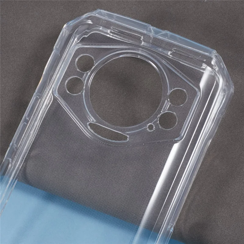 For Doogee S118 / S Cyber Case Soft TPU Drop Protection Phone Cover - Transparent
