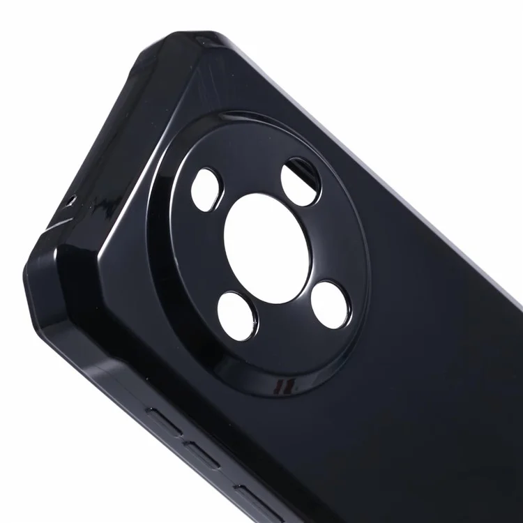 Funda de Teléfono Protectora de TPU Suave para Fossibot F105 - Negro