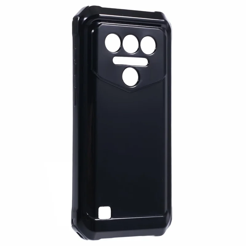 Für Oukitel WP38 Case Soft TPU Drop Protection Telefonabdeckung - Schwarz
