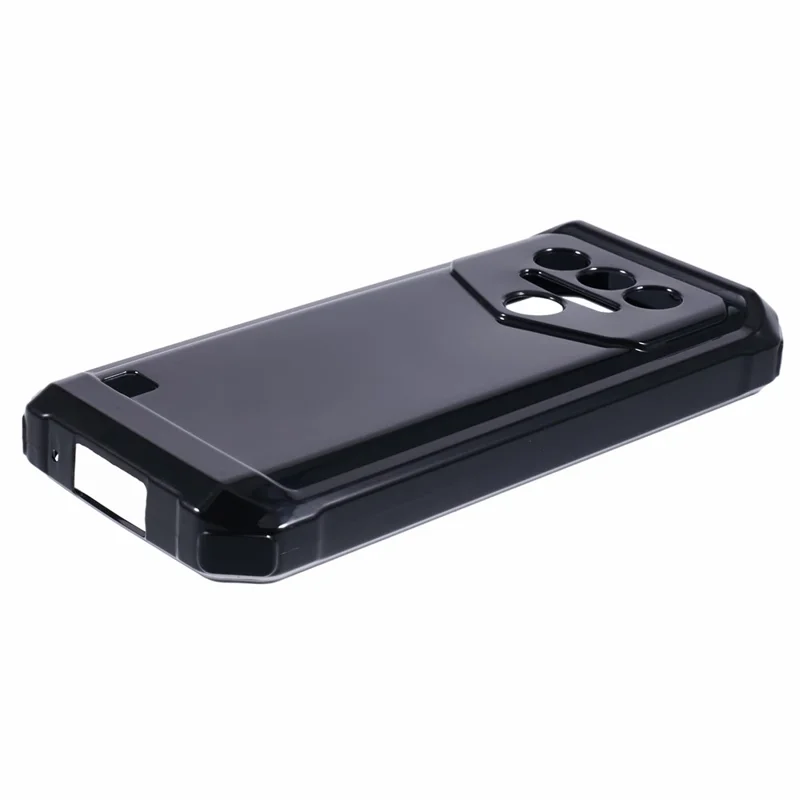 Für Oukitel WP38 Case Soft TPU Drop Protection Telefonabdeckung - Schwarz
