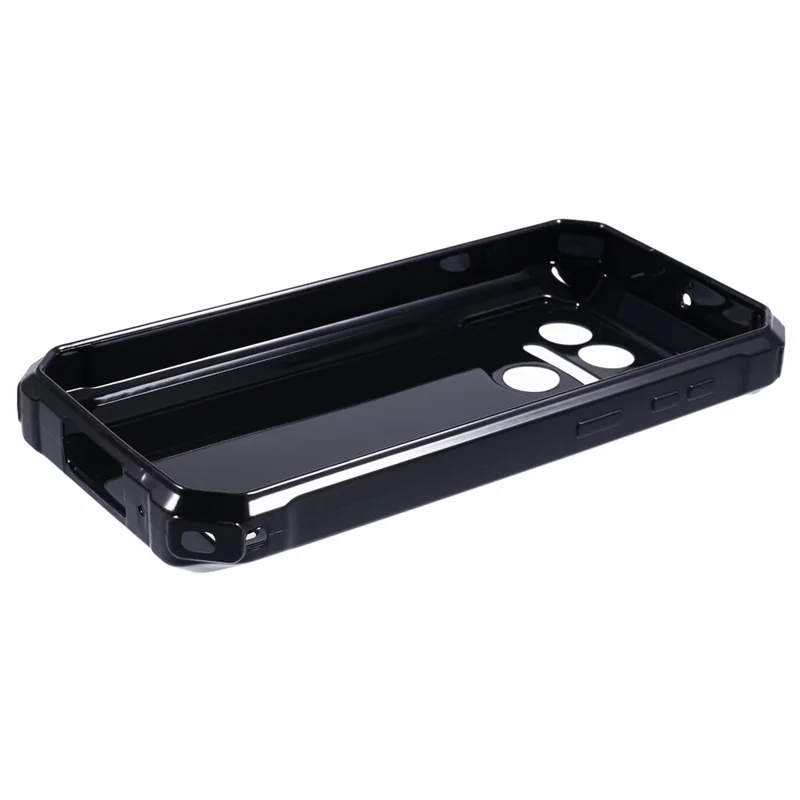 Für Oukitel WP38 Case Soft TPU Drop Protection Telefonabdeckung - Schwarz