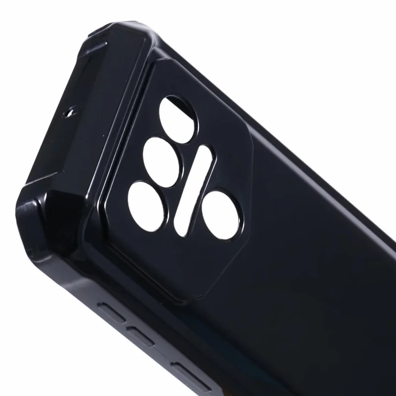 Für Oukitel WP38 Case Soft TPU Drop Protection Telefonabdeckung - Schwarz