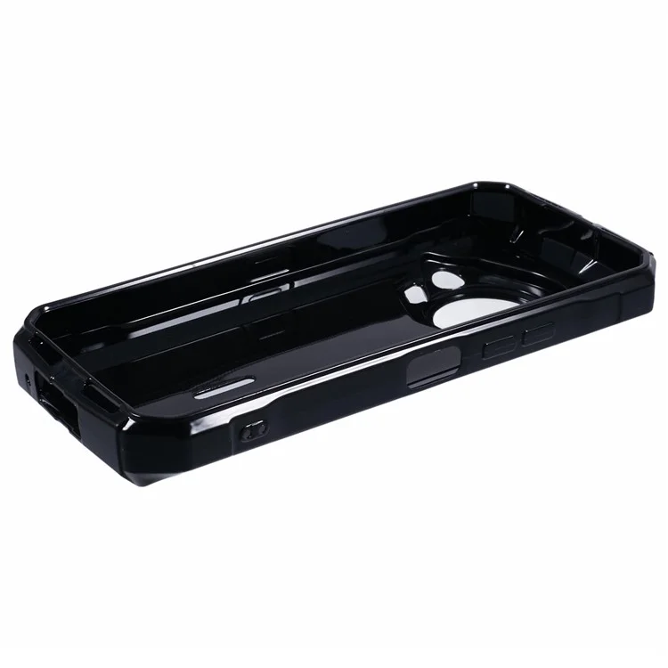 Pour Doogee S Punk Case Soft Tpu Drop Protection Téléphone Cover - Noir