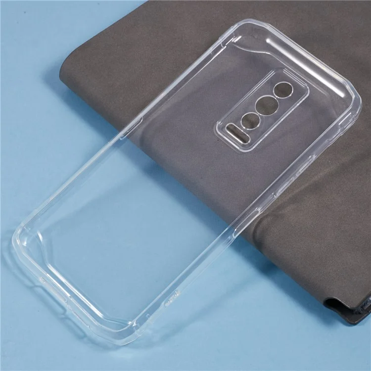 Pour Doogee Blade10 Pro Case de Protection TPU Drop Protection Soft TPU Cover - Transparent