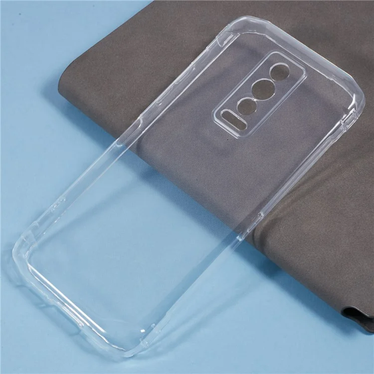 Pour Doogee Blade10 Pro Case de Protection TPU Drop Protection Soft TPU Cover - Transparent