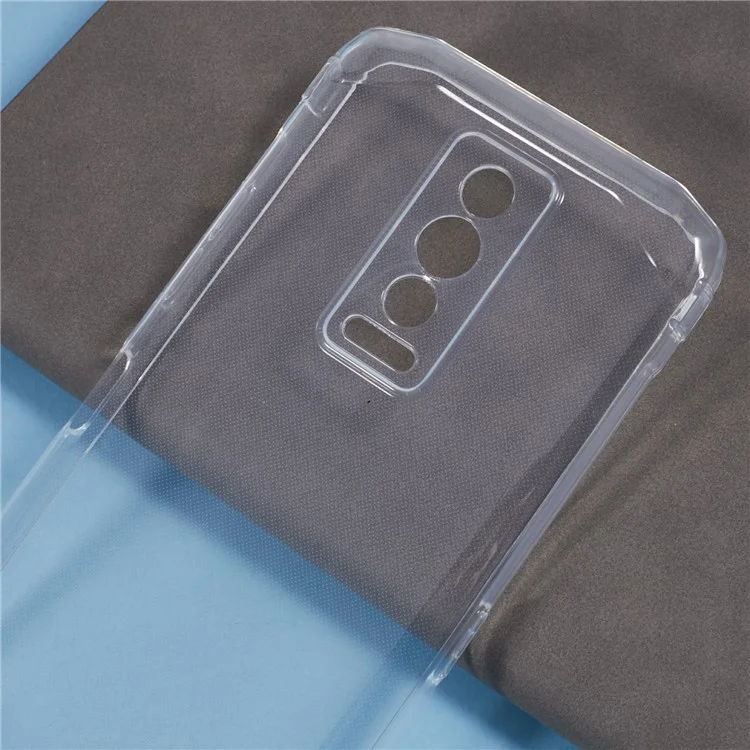 Pour Doogee Blade10 Pro Case de Protection TPU Drop Protection Soft TPU Cover - Transparent