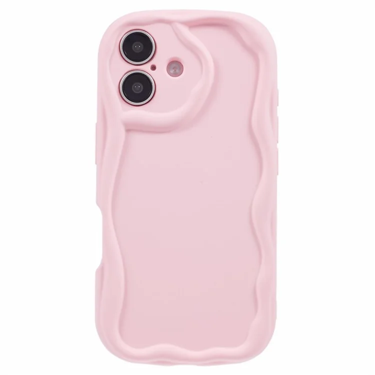 Per Iphone 16 Case Candy Coloro TPU Ghell Basked - Rosa