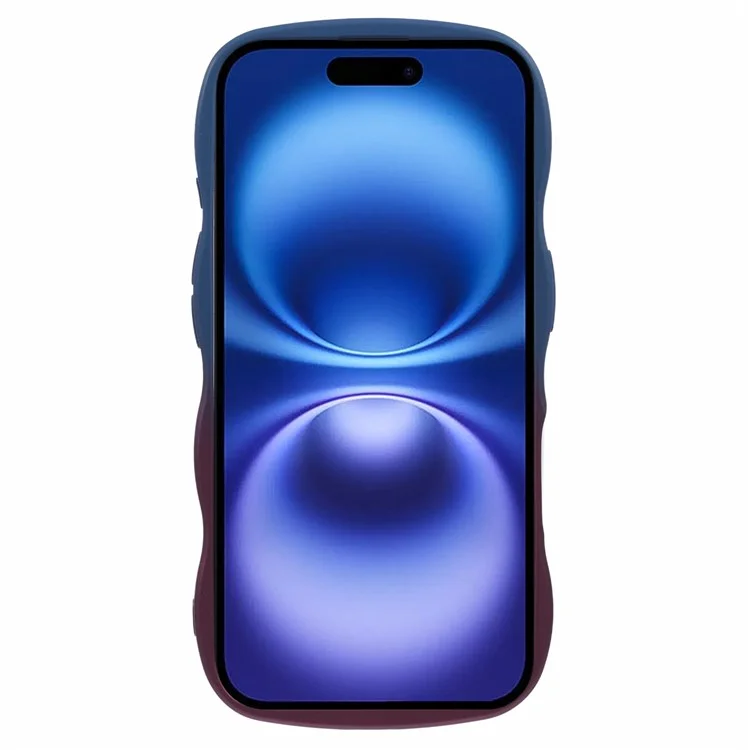 Serie JTW Per Iphone 16 TPU Telefless Cover Basket - Sapphire+Dark Purple