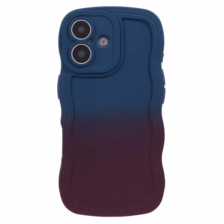 Serie JTW Per Iphone 16 TPU Telefless Cover Basket - Sapphire+Dark Purple