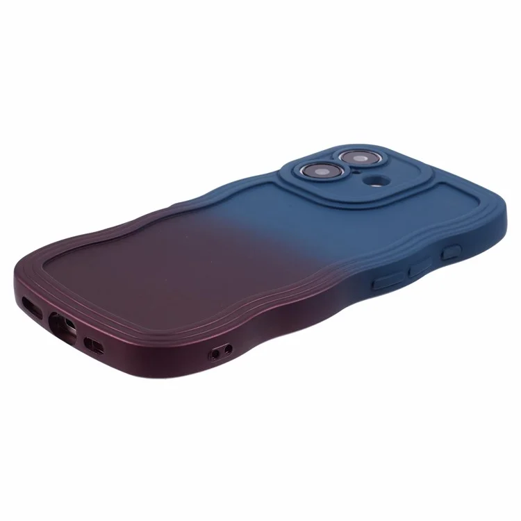 Serie JTW Per Iphone 16 TPU Telefless Cover Basket - Sapphire+Dark Purple