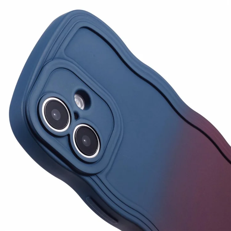 Serie JTW Per Iphone 16 TPU Telefless Cover Basket - Sapphire+Dark Purple