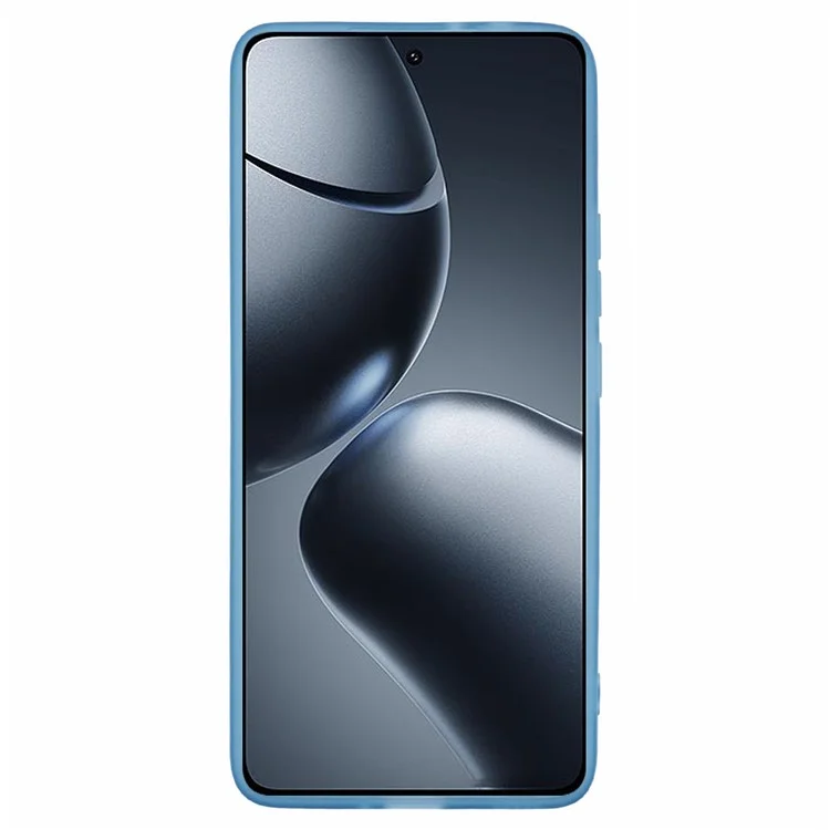 DKSM-Serie für Xiaomi 14T Pro Case Electroplated Camera Frame TPU Phone Cover - Transparent Blau