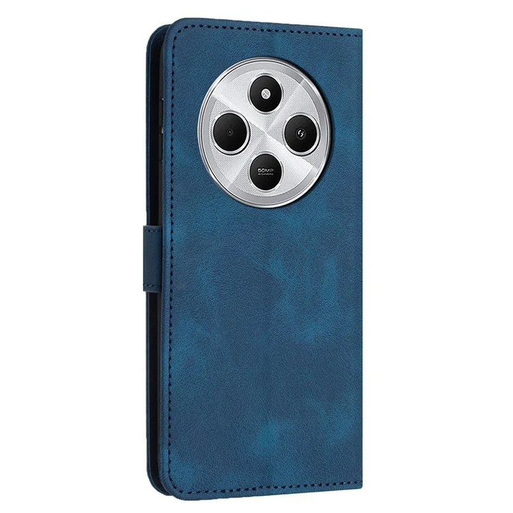 Для Xiaomi Redmi 14c 4G Ceafe Case Solid Color Collect Protective Phone Prope Cover - Синий