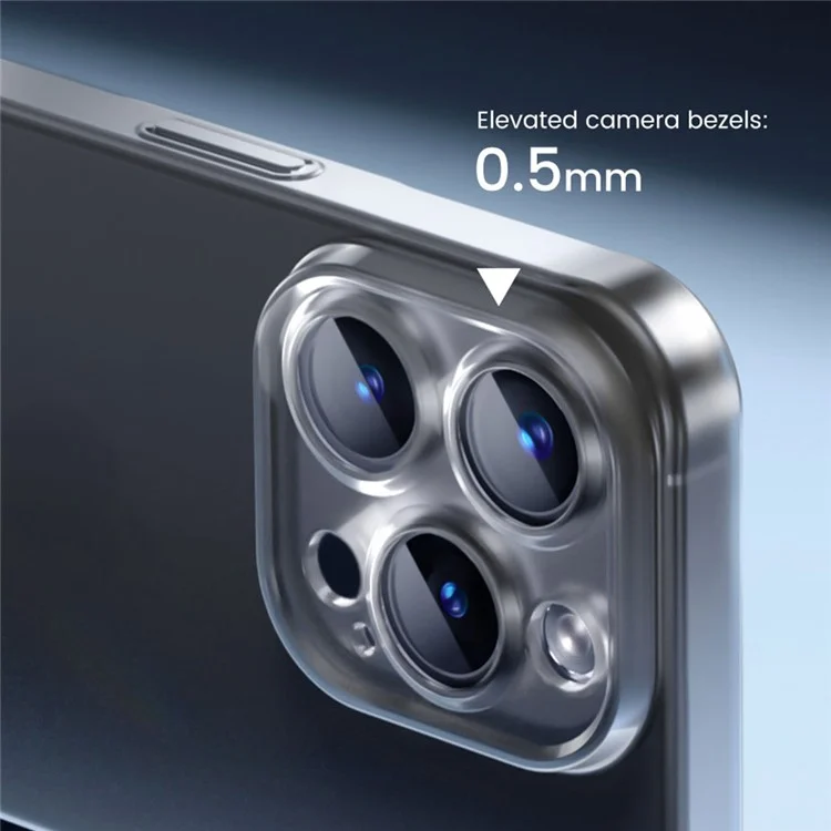 Toocki Für Iphone 13 Pro Case Ultra Thin Matte PC -telefonabdeckung - Weiß