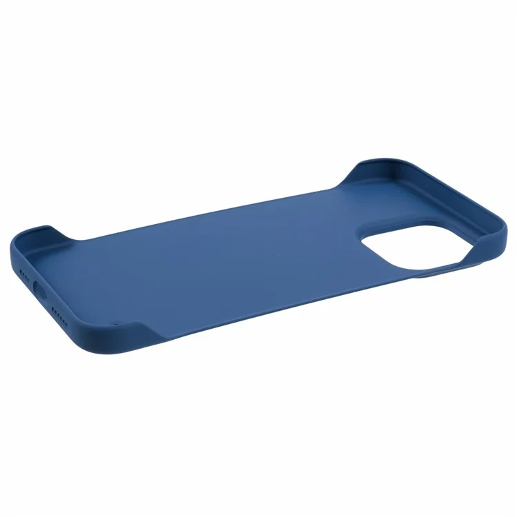 Per Iphone 16 Pro Case PC Hard PC Skin-Touch Cover Del Telefono Squadre Senza Tela - Zaffiro