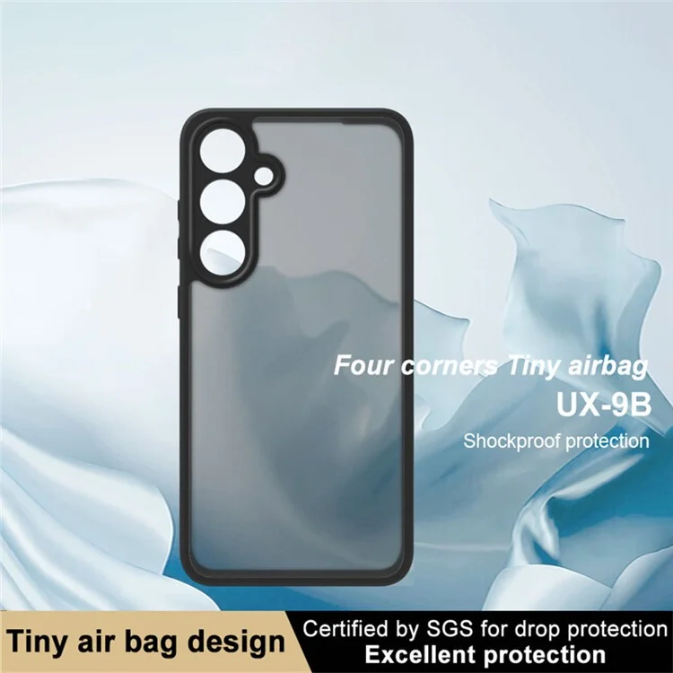 IMAK UX-9B Series Para Funda Samsung Galaxy S24 FE Tiny Airbag PC+TPU Mate Cobertura del Teléfono