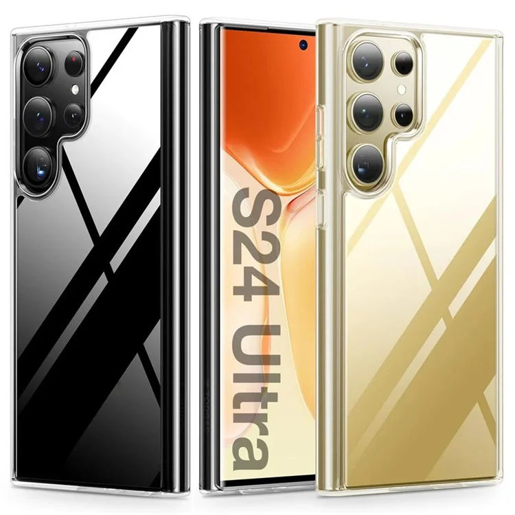 TORRAS Pour Samsung Galaxy S24 Ultra Coque de téléphone Antichoc Transparent Étui de protection TPU