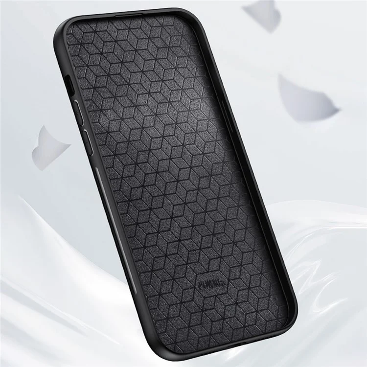 Para Xiaomi 14t Pro Case Patrón de Ciervos Textura de Tela PU Cuero de Cuero Portada - Gris