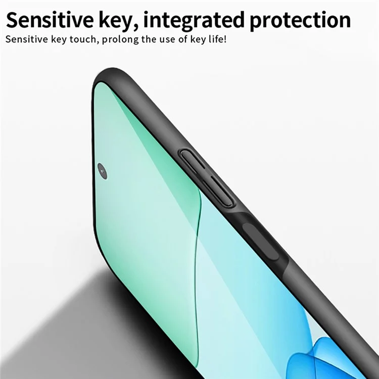 Serie Mafi Shield Matte Per Xiaomi Redmi 13 5G / Copertura Protettiva Per PC Ultra Slim 4g - Blu