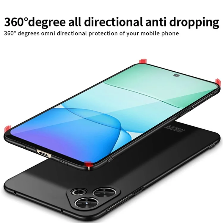 Serie Mafi Shield Matte Per Xiaomi Redmi 13 5G / Copertura Protettiva Per PC Ultra Slim 4g - Blu