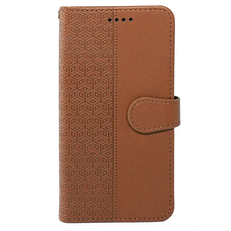 For OnePlus Nord 4 Wallet Phone Case Pattern Imprint Leather Flip Cover - Brown
