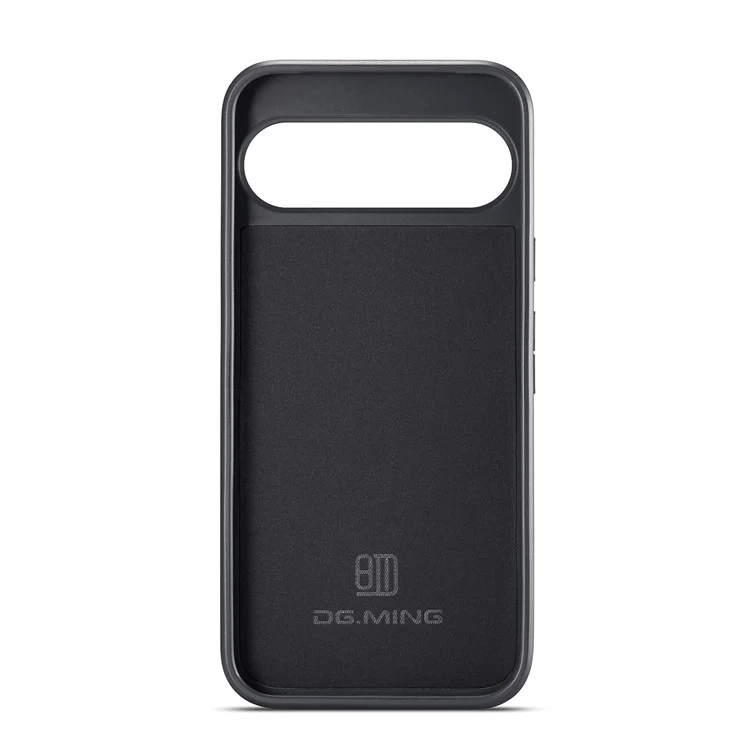 Dg. Ming Pour Google Pixel 9 Pro XL Case Anti-Drop Leather Revêtement pc + Tpu Téléphone Retour - Vert