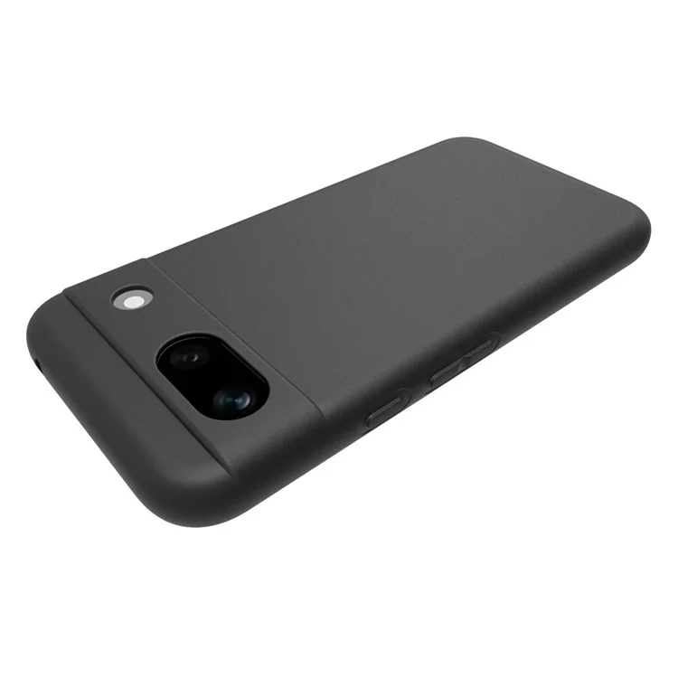 10 pièces / pack pour étui Google Pixel 8a - Couverture de protection en TPU souple anti-traces de doigts - Noir
