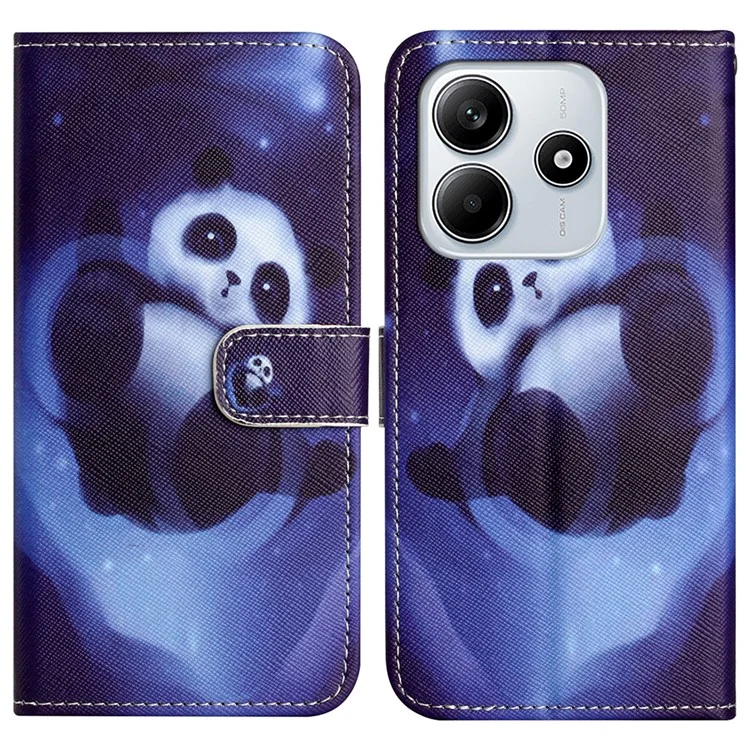 Для Xiaomi Redmi Примечание 14 5G Case Pattern Print pu - Панда