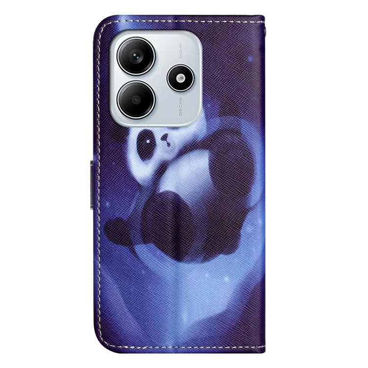 Для Xiaomi Redmi Примечание 14 5G Case Pattern Print pu - Панда