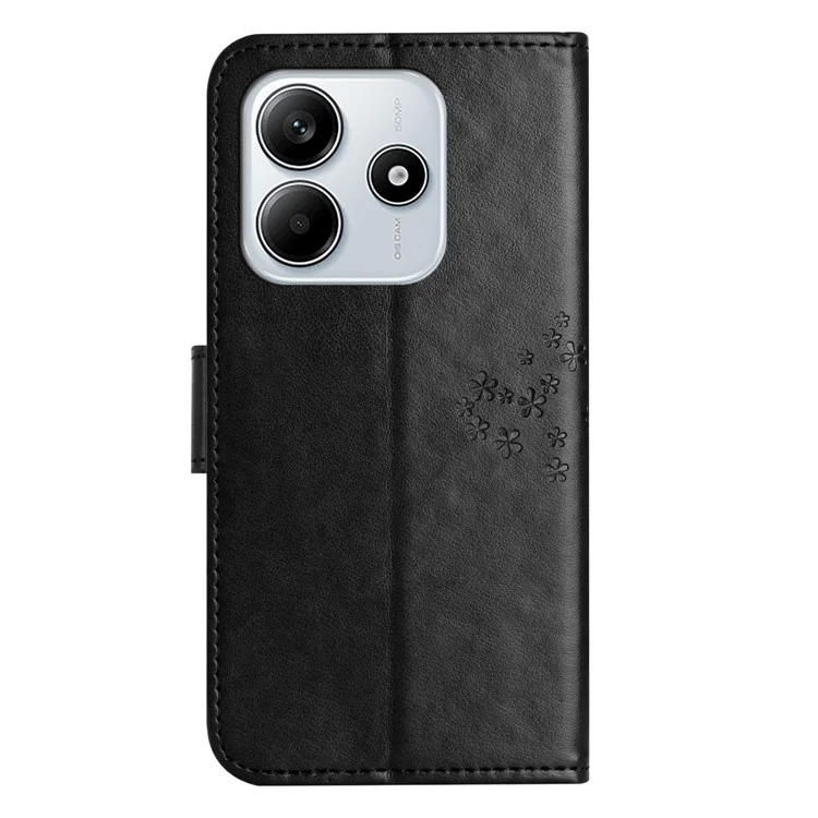 Для Xiaomi Redmi Примечание 14 5G Case PU - Черный